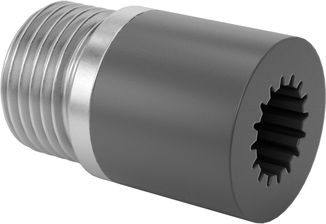 Threaded Bearing, for 3/8" Diameter Sleeve Splines