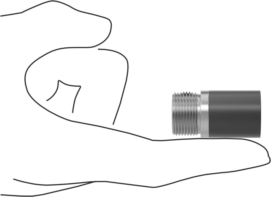 Threaded Bearing, for 1/2" Diameter Sleeve Splines