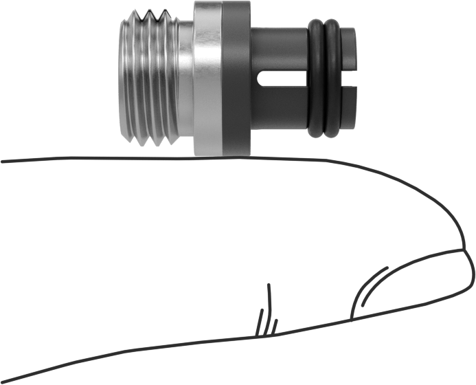 Anti-Backlash Threaded Bearing, for 1/4" Diameter Sleeve Splines