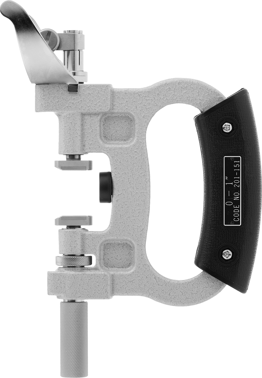 Go/No-Go Dış Çap Ölçer, Model Numarası 201-151, 0“ ila 1” Ölçülen Mesafe