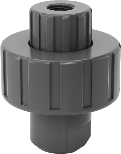 PVC Plastik Ölçer Koruyucu, 1/4 NPT Dişi Çıkış x 1/4 NPT Dişi Çıkış