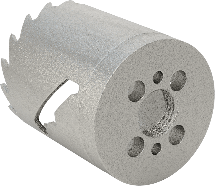 Fiberglas ve Plastik Levhalar için 1-3/4" Çaplı Delik Testere