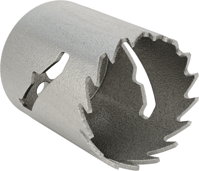 Fiberglas ve Plastik Levhalar için 1-3/4" Çaplı Delik Testere