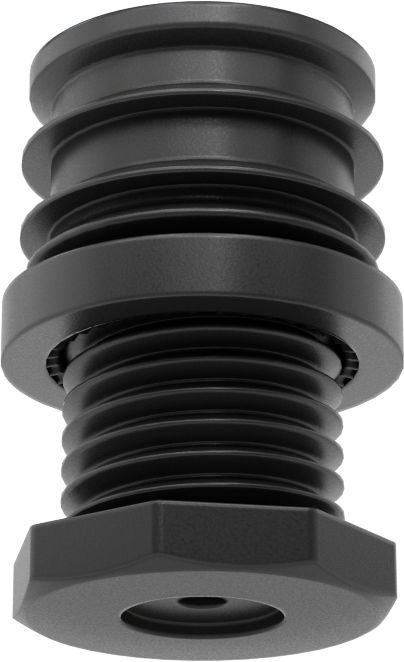 Presle Takılan Sert Tesviye Montajı, 1-1/8“ İç Çap ve 1-1/4” Dış Çaplı Ayaklar için