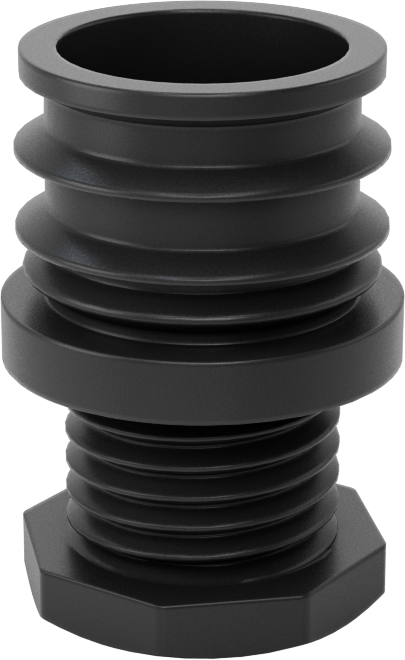 Presle Takılan Sert Tesviye Montajı, 1-1/8“ İç Çap ve 1-1/4” Dış Çaplı Ayaklar için