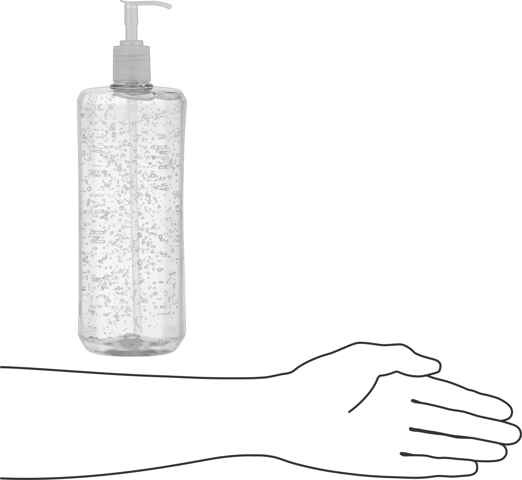 El Dezenfektanı, 1,5 Litre Boyut, ABD'de Üretilmiştir
