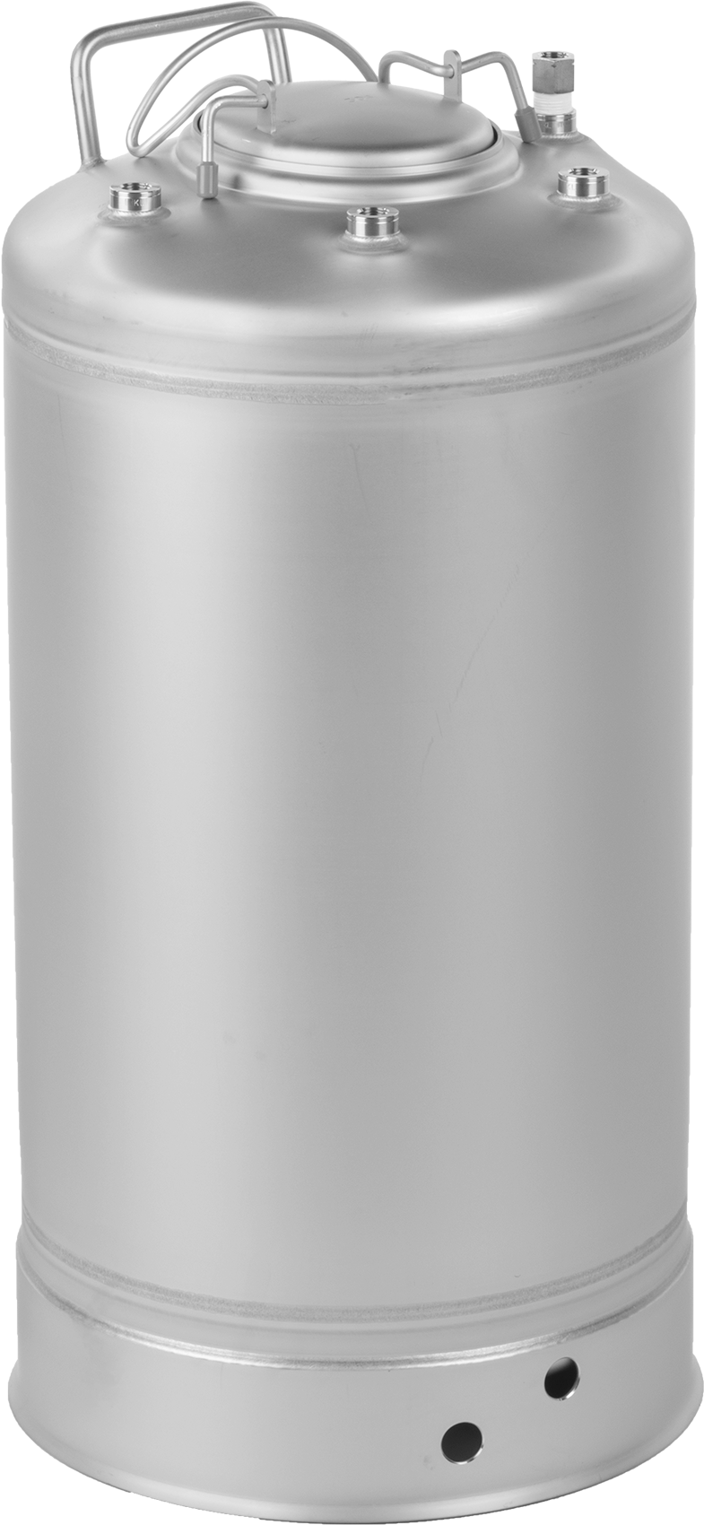 ASME Kodlu Basınçlı Sıvı Dağıtım Tankı, Taşınabilir, 10 Galon Kapasite, Maksimum 129 PSI @ 100°F