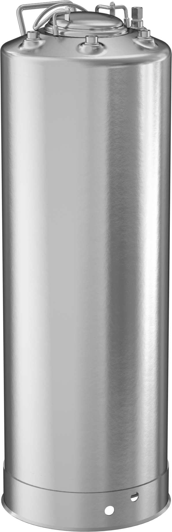 ASME Kodlu Basınçlı Sıvı Dağıtım Tankı, Taşınabilir, 16 Galon Kapasite, Maksimum 115 PSI @ 100°F