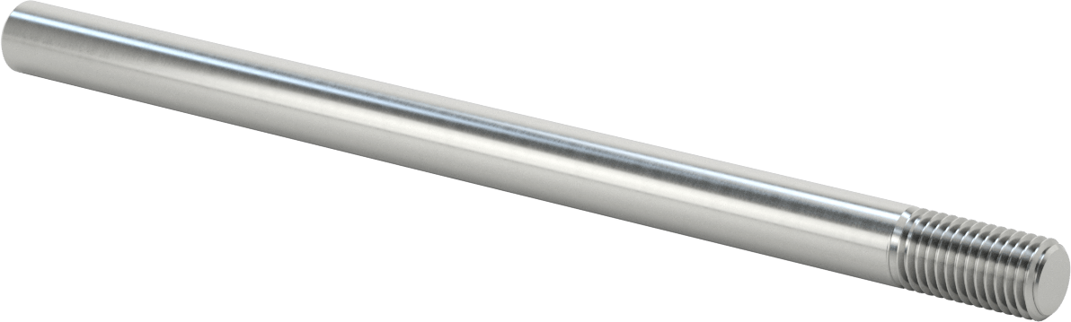 Dişli Döner Mil, 3/4 inç Çap, 12" Uzunluk, 3/4"-10 Diş Boyutu
