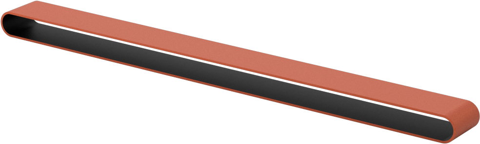 Paslanmaz Çelik ve Sert Metaller için Uzun Ömürlü Zımpara Bandı, 80 Kum, 1/2“ Genişlik x 12” Uzunluk