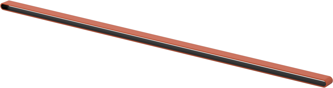 Paslanmaz Çelik ve Sert Metaller için Uzun Ömürlü Zımpara Bandı, 50 Kum, 1/4“ Genişlik x 18” Uzunluk