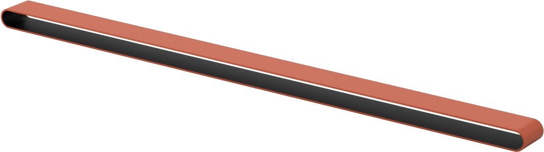 Paslanmaz Çelik ve Sert Metaller için Uzun Ömürlü Zımpara Bandı, 40 Kum, 1/2“ Genişlik x 18” Uzunluk