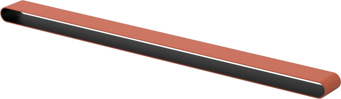 Paslanmaz Çelik ve Sert Metaller için Uzun Ömürlü Zımpara Bandı, 120 Kum, 3/4“ Genişlik x 20-1/2” Uzunluk