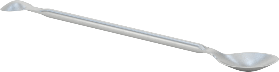 Paslanmaz Çelik Çift Uçlu Laboratuvar Kaşığı, 2,8 ml x 0,8 ml Kapasite