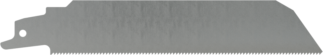 Hızlı Kesim Pistonlu Testere Bıçağı, Metalde Kesimler için, 18 Diş/Inch, 6 inç Uzunluk, 1" Genişlik, Sabit