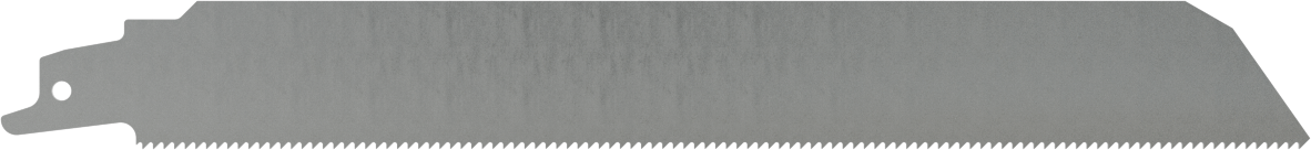 Hızlı Kesim Pistonlu Testere Bıçağı, Metalde Kesimler için, 14 Diş/Inch, 9 inç Uzunluk, 1" Genişlik, Sabit
