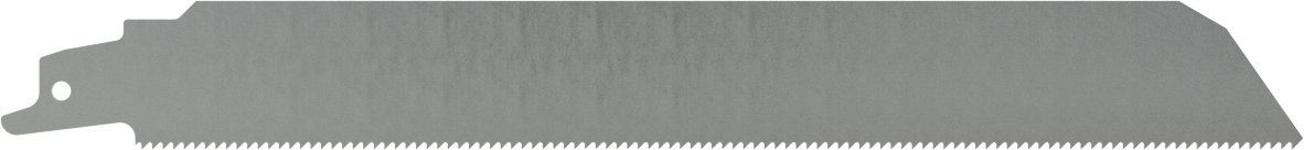 Hızlı Kesim Pistonlu Testere Bıçağı, Metalde Kesimler için, 14 Diş/Inch, 9 inç Uzunluk, 1" Genişlik, Değişken