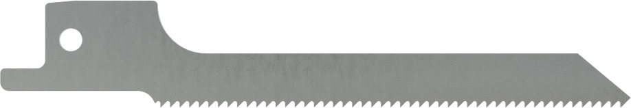Hızlı Kesim Pistonlu Testere Bıçağı, Metalde Kesimler için, 18 Diş/Inch, 3-5/8" Uzunluk, Değişken