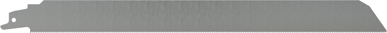 Hızlı Kesim Pistonlu Testere Bıçağı, Metalde Kesimler için, 18 Diş/Inch, 12" Uzunluk, 1" Genişlik, Değişken