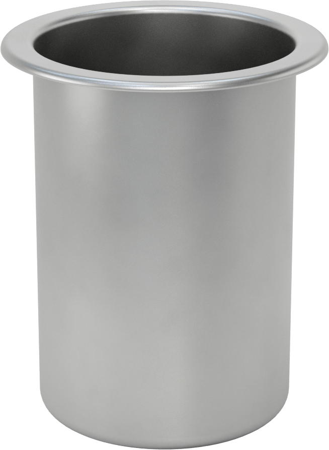 Gıda ve İçecek Yuvarlak Metal Toplu Teneke Kutular, 64 FL oz Kapasite