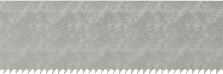 Uzun Ömürlü Şerit Testere Bıçağı, İnce Metal için, 1/2“ Genişlik x 0,025” Kalınlık, 64" Uzunluk