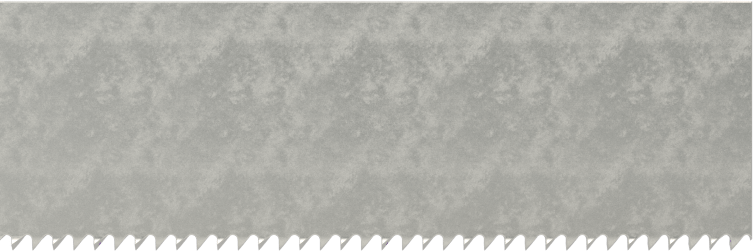 Uzun Ömürlü Şerit Testere Bıçağı, İnce Metal için, 1/2“ Genişlik x 0,025” Kalınlık, 65 inç Uzunluk