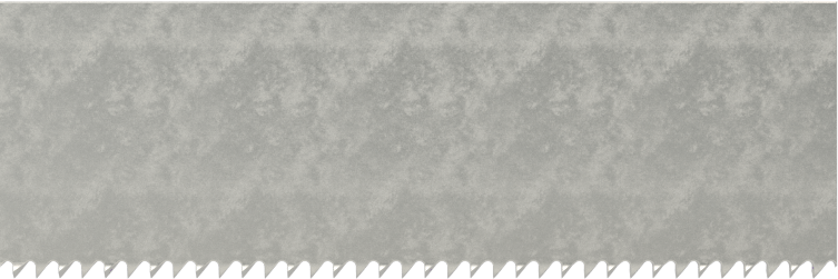 Uzun Ömürlü Şerit Testere Bıçağı, İnce Metal için, 1/2“ Genişlik x 0,025” Kalınlık, 93-1/2" Uzunluk