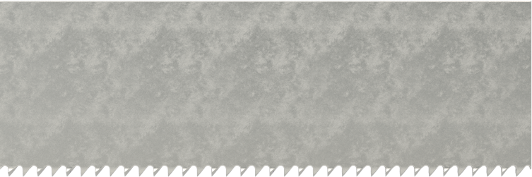 Uzun Ömürlü Şerit Testere Bıçağı, İnce Metal için, 1/2“ Genişlik x 0,025” Kalınlık, 114 inç Uzunluk