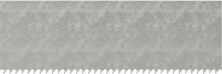 Uzun Ömürlü Şerit Testere Bıçağı, İnce Metal için, 1/2“ Genişlik x 0,025” Kalınlık, 131-1/2" Uzunluk