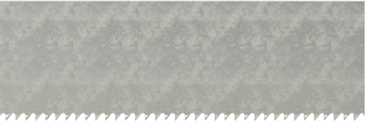 Uzun Ömürlü Şerit Testere Bıçağı, İnce Metal için, 1/2“ Genişlik x 0,025” Kalınlık, 68" Uzunluk