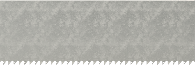 Uzun Ömürlü Şerit Testere Bıçağı, İnce Metal için, 1/2“ Genişlik x 0,025” Kalınlık, 80" Uzunluk