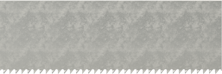 Uzun Ömürlü Şerit Testere Bıçağı, İnce Metal için, 1/2“ Genişlik x 0,025” Kalınlık, 120" Uzunluk