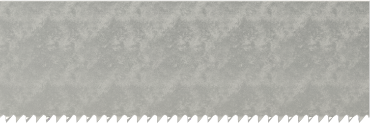 Uzun Ömürlü Şerit Testere Bıçağı, İnce Metal için, 1/2“ Genişlik x 0,025” Kalınlık, 96" Uzunluk