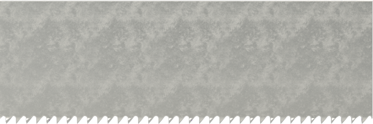 Uzun Ömürlü Şerit Testere Bıçağı, İnce Metal için, 1/2“ Genişlik x 0,025” Kalınlık, 105" Uzunluk