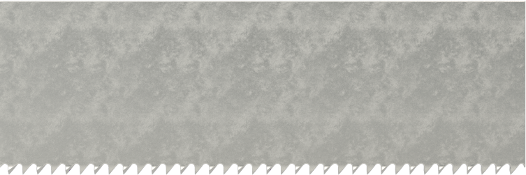 Uzun Ömürlü Şerit Testere Bıçağı, İnce Metal için, 1/2“ Genişlik x 0,025” Kalınlık, 119" Uzunluk