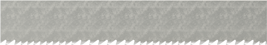 Uzun Ömürlü Şerit Testere Bıçağı, Titreşim Önleyici, 1/2“ Genişlik x 0,025” Kalınlık, 48 inç Uzunluk