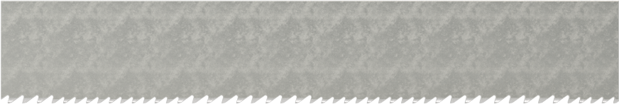 Uzun Ömürlü Şerit Testere Bıçağı, İnce Metal, Titreşim Önleyici, 1/2" Genişlik, 0,02" Kalınlık, 64-1/2" Uzunluk