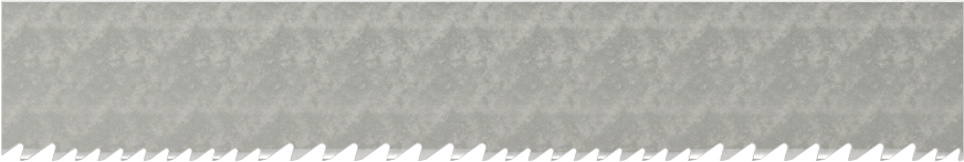 Uzun Ömürlü Şerit Testere Bıçağı, Titreşim Önleyici, 1/2“ Genişlik x 0,025” Kalınlık, 60 inç Uzunluk
