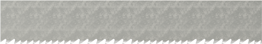 Uzun Ömürlü Şerit Testere Bıçağı, Titreşim Önleyici, 1/2“ Genişlik x 0,025” Kalınlık, 61 inç Uzunluk