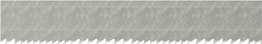 Uzun Ömürlü Şerit Testere Bıçağı, Titreşim Önleyici, 1/2“ Genişlik x 0,025” Kalınlık, 65 inç Uzunluk