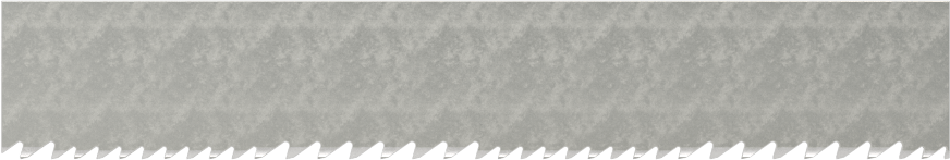 Uzun Ömürlü Şerit Testere Bıçağı, Titreşim Önleyici, 1/2“ Genişlik x 0,025” Kalınlık, 67-1/2" Uzunluk