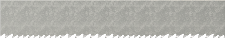 Uzun Ömürlü Şerit Testere Bıçağı, Titreşim Önleyici, 1/2“ Genişlik x 0,025” Kalınlık, 68-1/2 inç Uzunluk