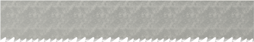 Uzun Ömürlü Şerit Testere Bıçağı, Titreşim Önleyici, 1/2“ Genişlik x 0,025” Kalınlık, 69 inç Uzunluk