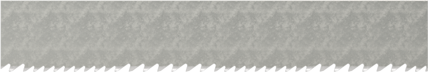 Uzun Ömürlü Şerit Testere Bıçağı, Titreşim Önleyici, 1/2“ Genişlik x 0,020” Kalınlık, 56-1/8" Uzunluk