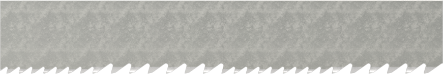 Uzun Ömürlü Şerit Testere Bıçağı, 1/2“ Genişlik x 0,025” Kalınlık, 64-1/2" Uzunluk, 8-12 Diş/Inch