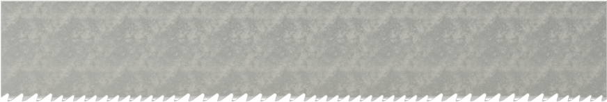 Uzun Ömürlü Şerit Testere Bıçağı, İnce Metal, Titreşim Önleyici, 1/2" Genişlik, 0,02" Kalınlık, 59-1/2 inç Uzunluk