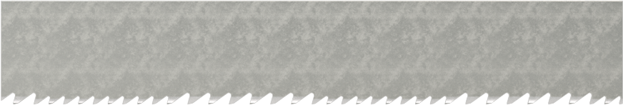 Uzun Ömürlü Şerit Testere Bıçağı, 1/2“ Genişlik x 0,025” Kalınlık, 59-1/2 inç Uzunluk, 10-14 Diş/Inch