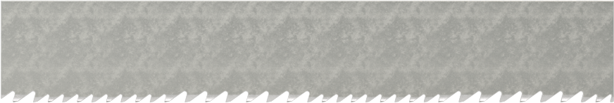 Uzun Ömürlü Şerit Testere Bıçağı, 1/2“ Genişlik x 0,025” Kalınlık, 64-1/2" Uzunluk, 10-14 Diş/Inch