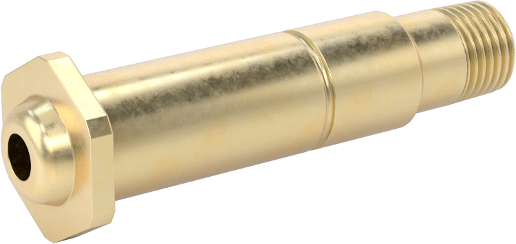 Sıkıştırılmış Gaz için Yüksek Basınçlı Nipple, Pirinç, Elle Sıkma, CGA Numara 680 için, 695, 702, 703