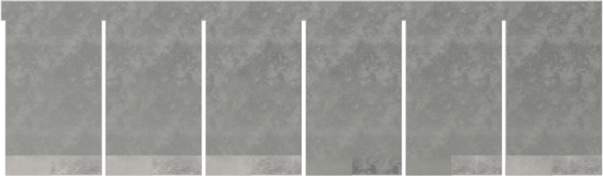 Fiberglas ve Kompozit için Şerit Testere Bıçağı, 1“ Genişlik x 0,035” Kalınlık, 130-1/2" Uzunluk